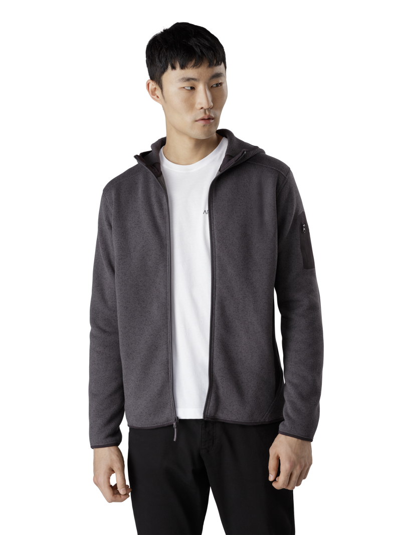Arcteryx Mens Covert Hoody Black Heather-4