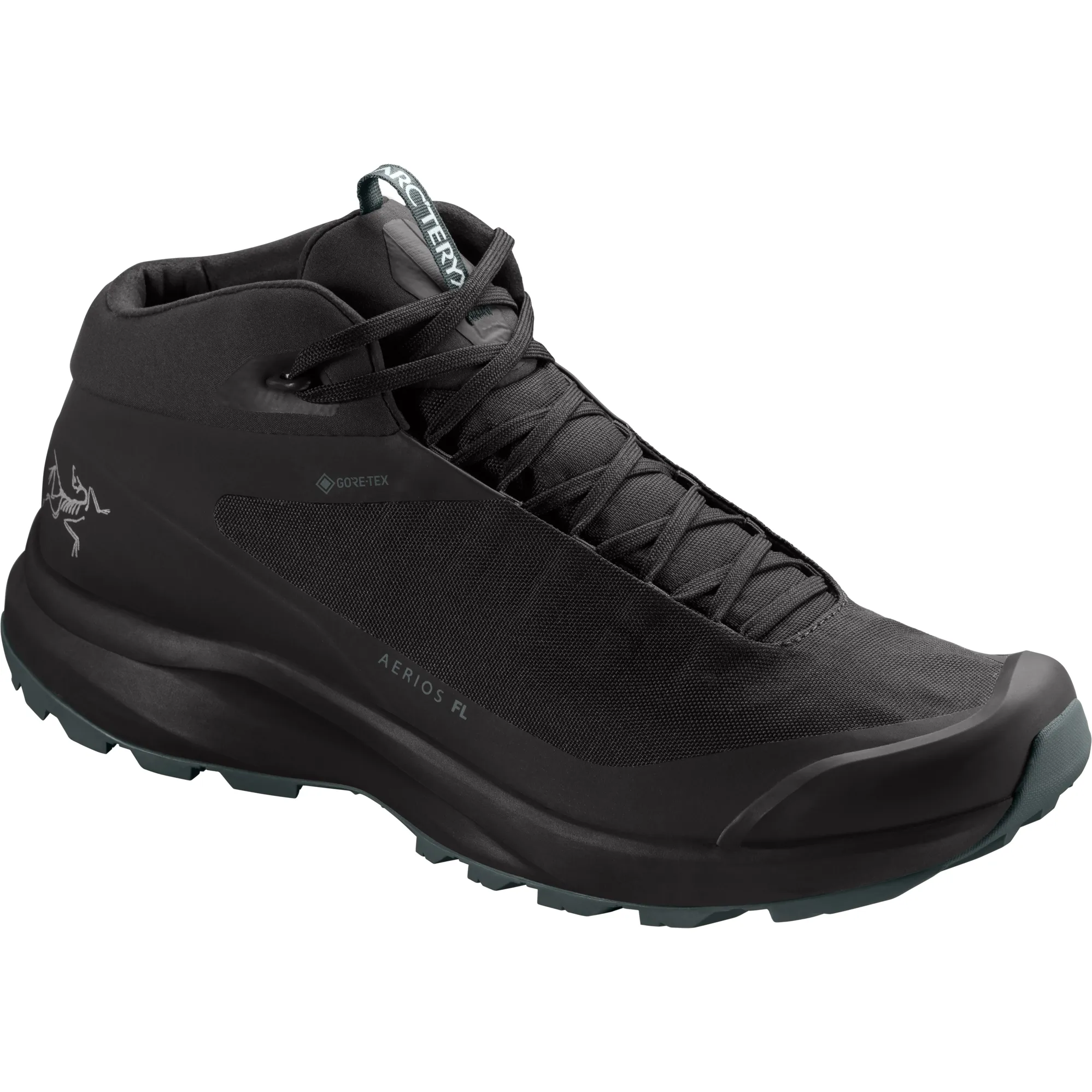 Arcteryx Mens Aerios FL Mid GTX Black/Cinder Arcteryx Mens Aerios FL Mid GTX Black/Cinder