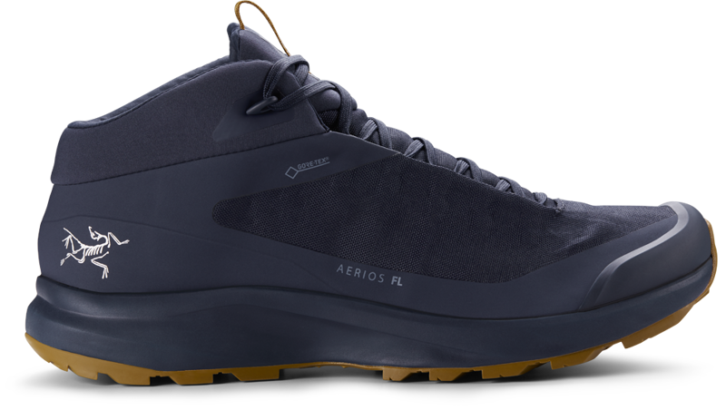 Arcteryx Mens Aerios FL Mid GTX Black/Cinder-2