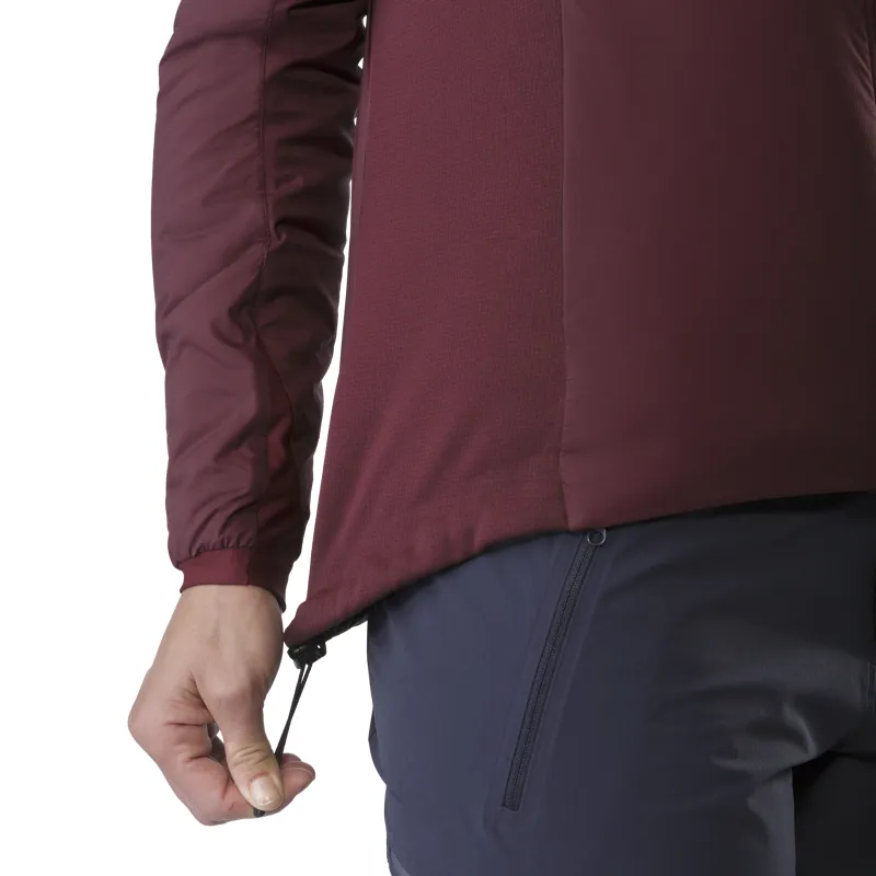 Arcteryx Womens Atom LT Hoody Black Sapphire-5