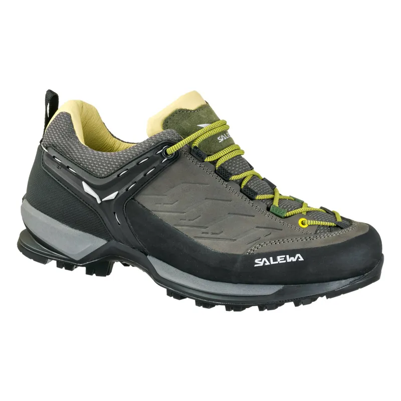 Salewa Mens Mountain Trainer Leather Walnut/Golden Palm