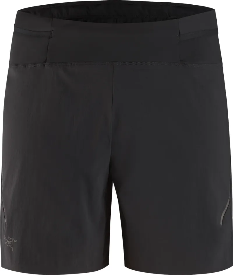 Arcteryx Mens Motus Short 6 IN Black