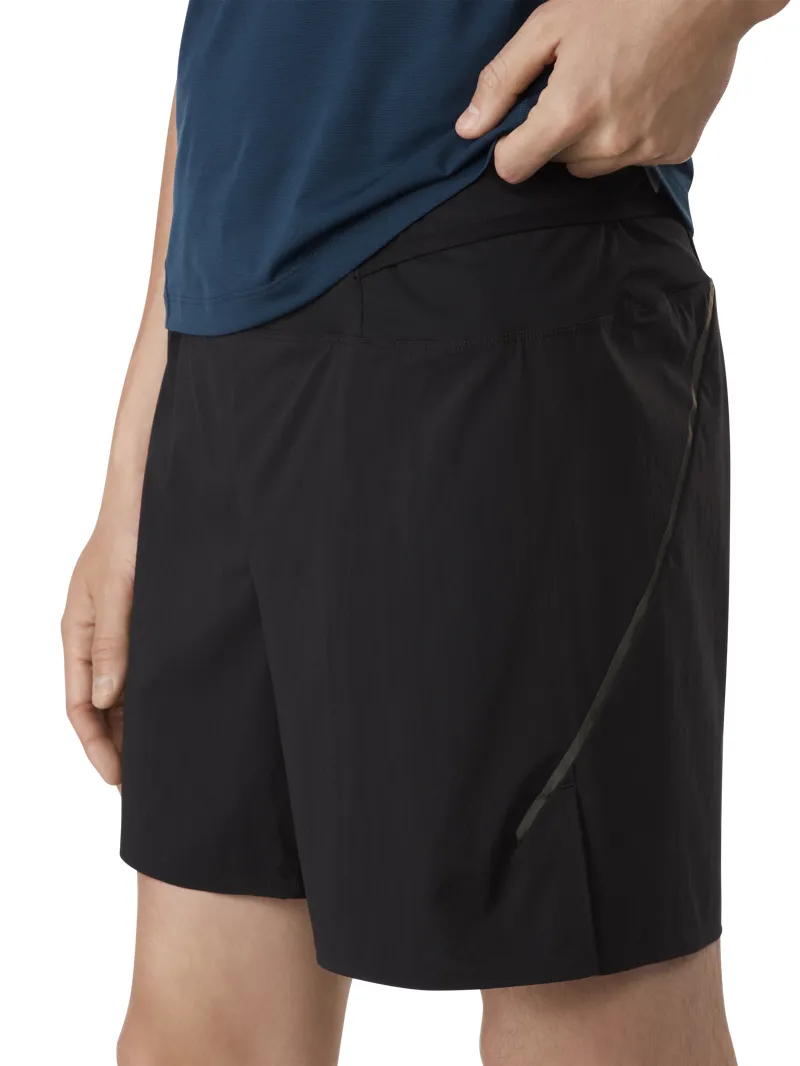 Arcteryx Mens Motus Short 6 IN Black-4