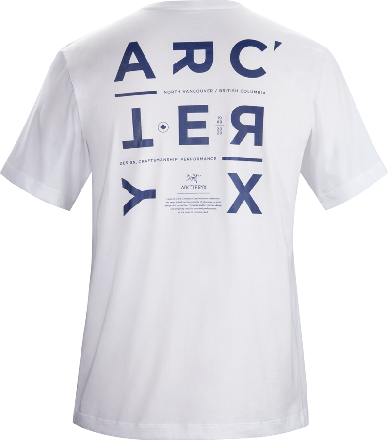 Arcteryx Mens Component T-Shirt SS White-1