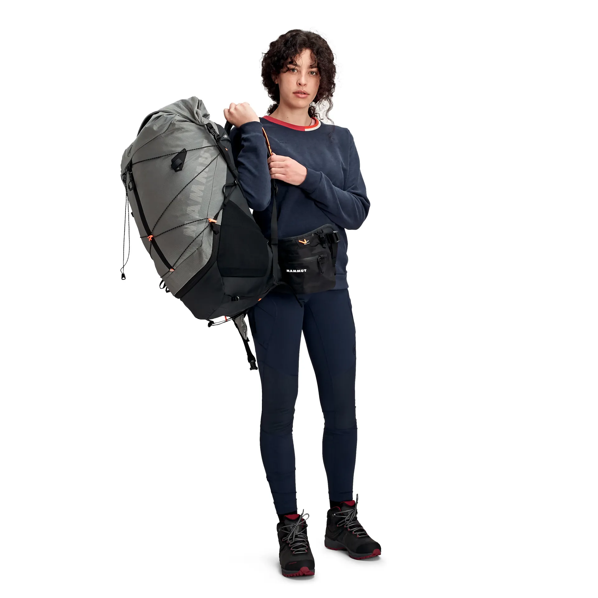 Mammut Ducan Spine 50-60 グラニット・ブラック（MAMMUT マムート 