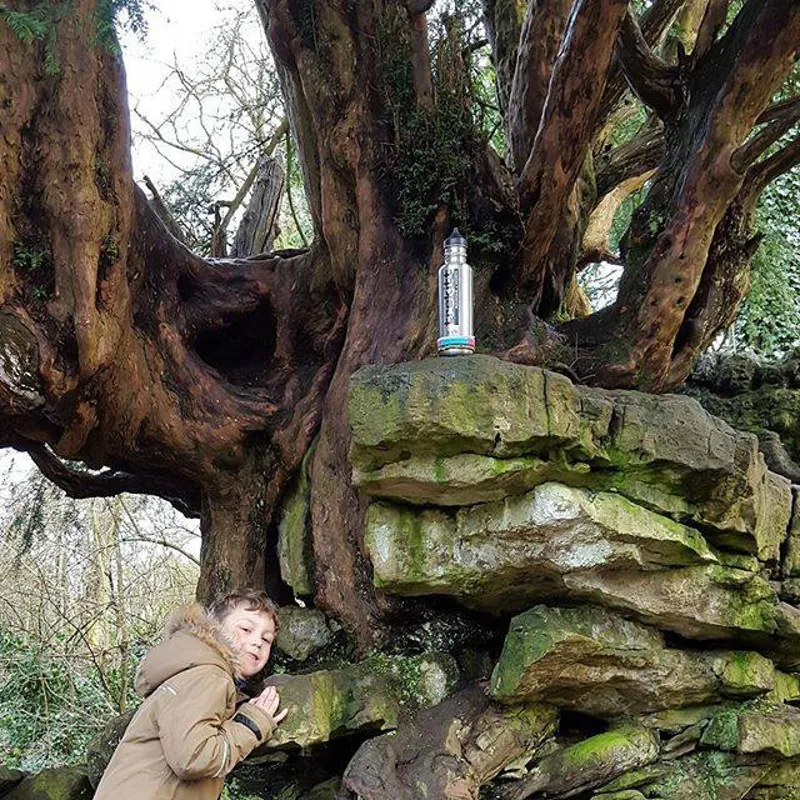 Klean Kanteen Trekitt Water Bottle Matt Black-6