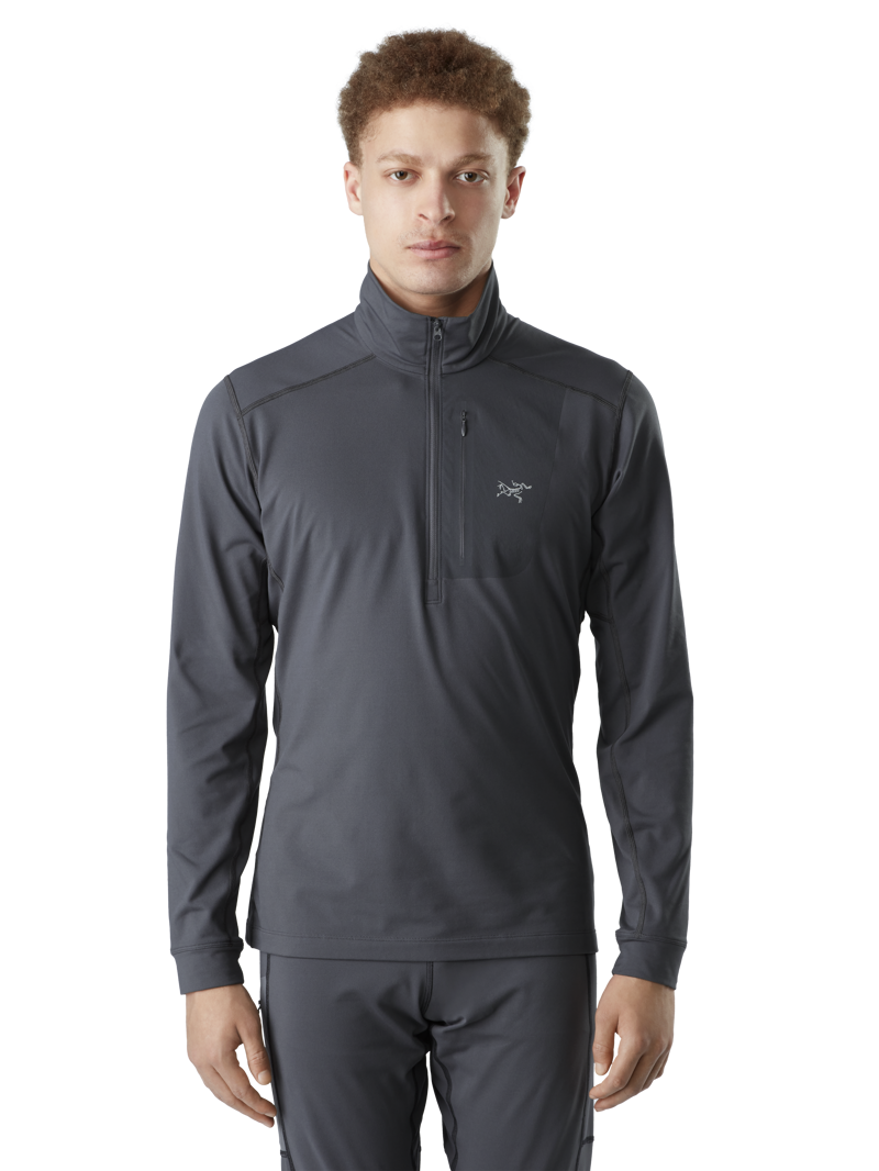 Arcteryx Mens Rho LT Zip Neck Glitch-1
