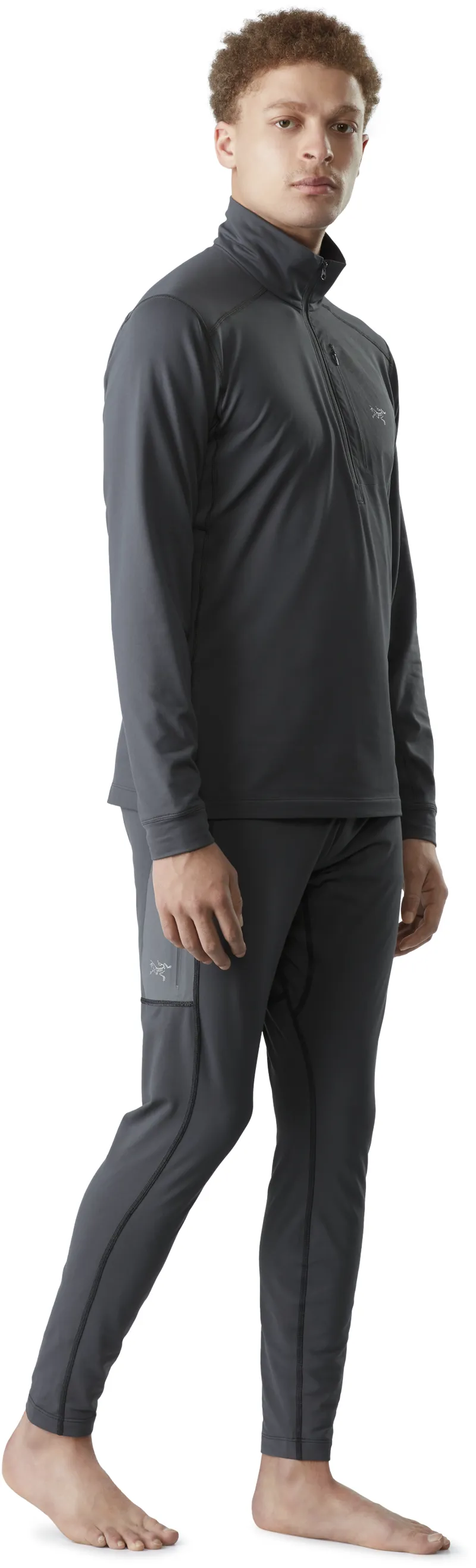 Arcteryx Mens Rho LT Zip Neck Glitch-3