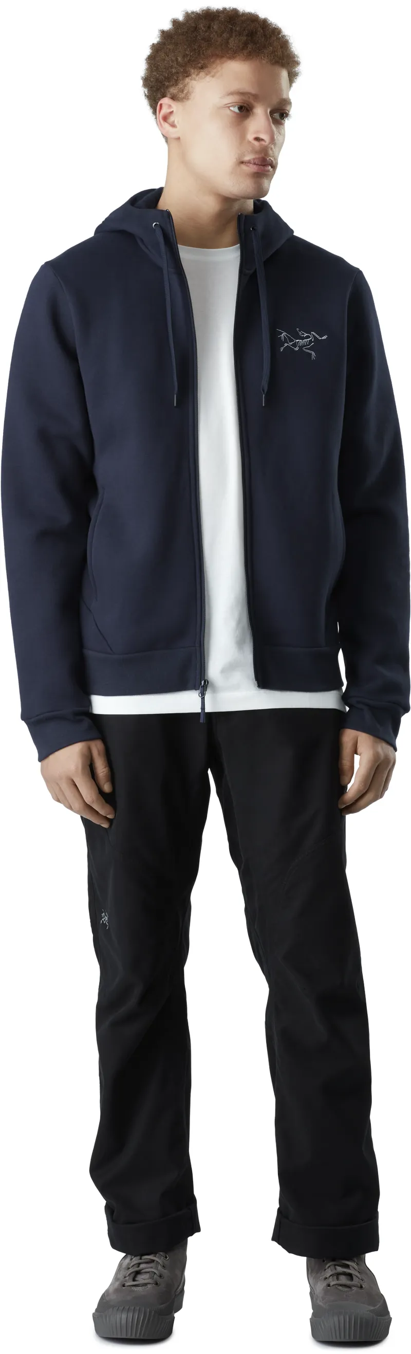 Arcteryx Mens Bird Emblem Full Zip Hoody Distortion-6