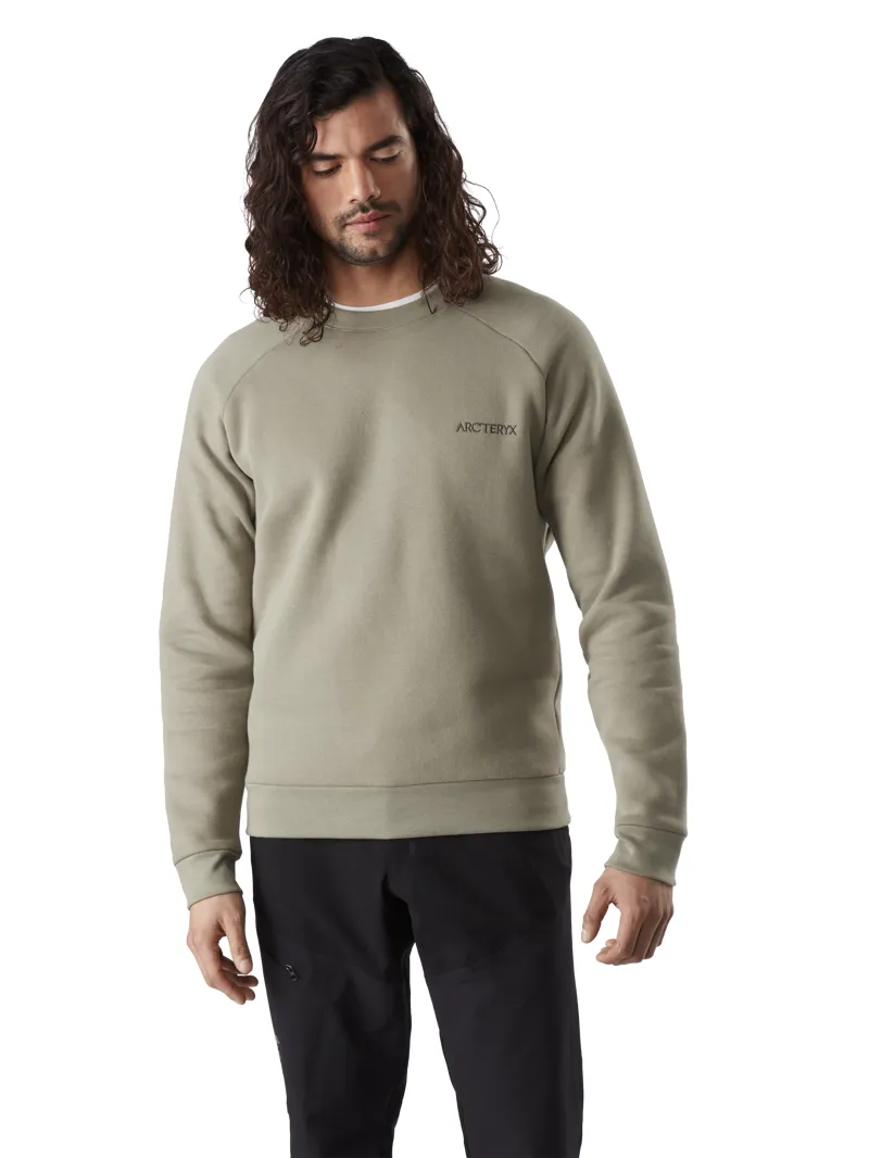Arcteryx Mens Word Emblem Crew Distortion-3