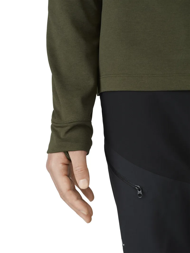 Arcteryx Mens Motus AR Hoody Black Heather-3