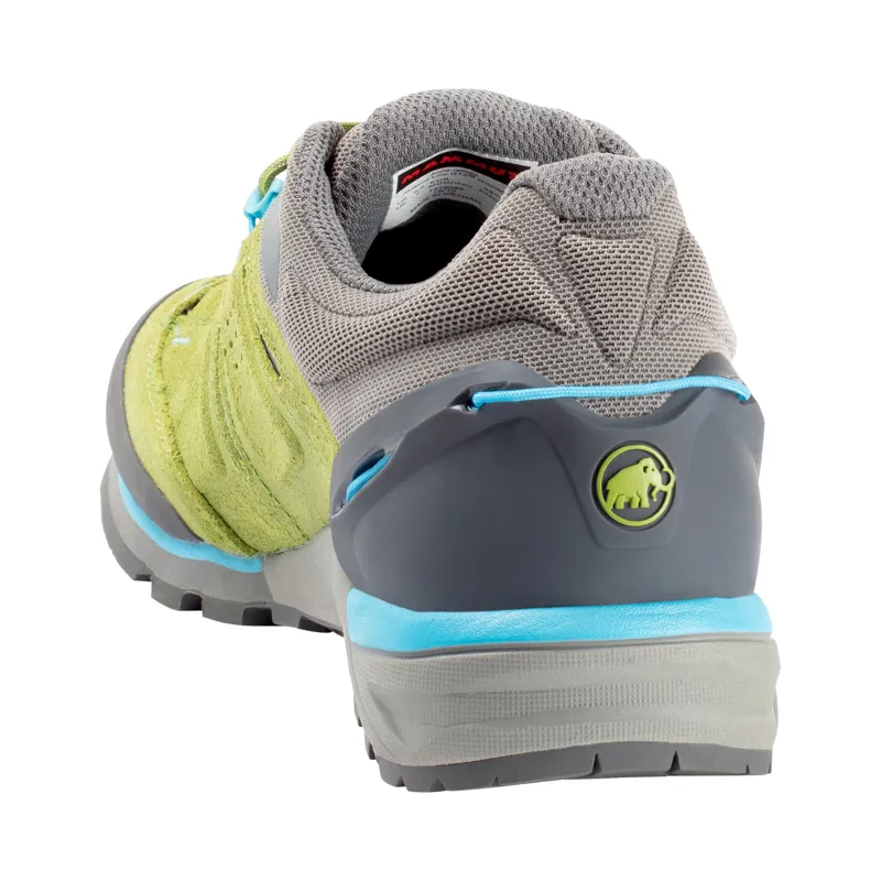 Mammut Womens Alnasca Low GTX Dark Sprout/Grey-1