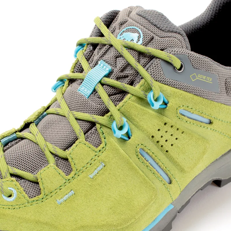 Mammut Womens Alnasca Low GTX Dark Sprout/Grey-3