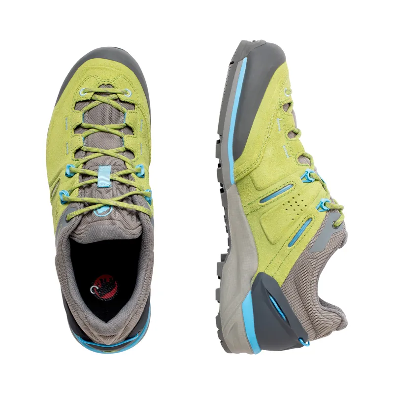 Mammut Womens Alnasca Low GTX Dark Sprout/Grey-5