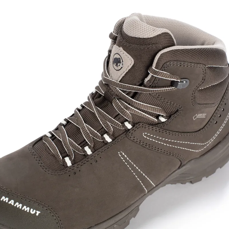 Mammut Womens Nova III Mid Gore-Tex Bark/White-2