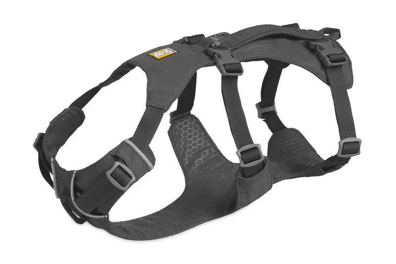 Ruffwear Flagline Dog Harness With Handle Granite Grey-1