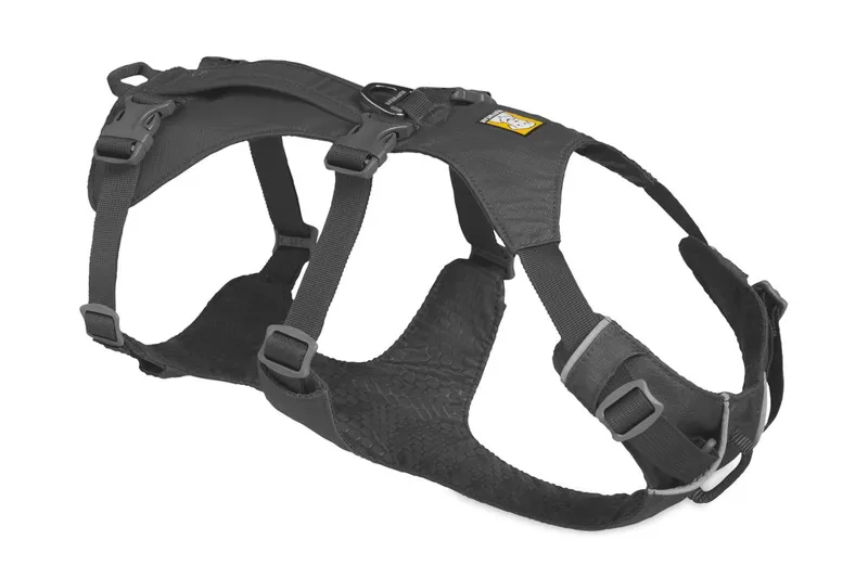 Ruffwear Flagline Dog Harness With Handle Granite Grey