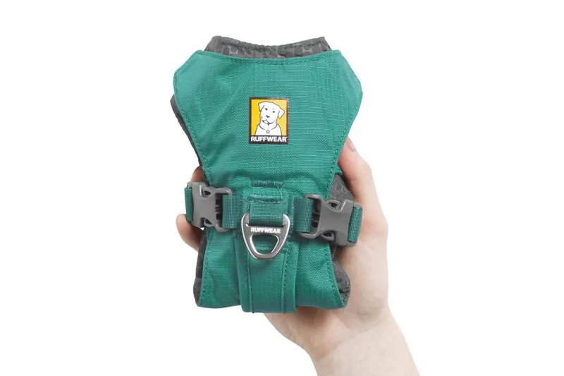 Ruffwear Flagline Dog Harness With Handle Meltwater Teal-5