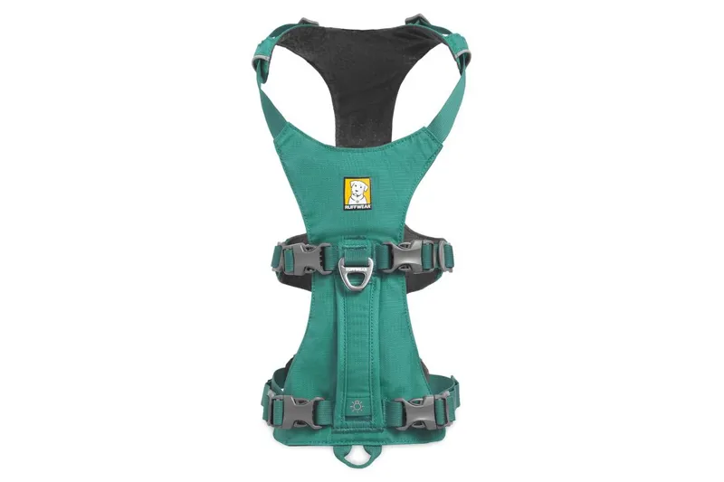 Ruffwear Flagline Dog Harness With Handle Meltwater Teal-8