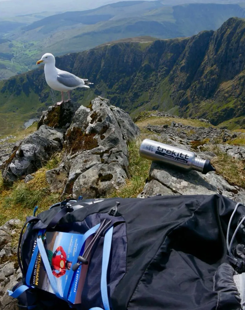 Klean Kanteen Trekitt Water Bottle Matt Black-9