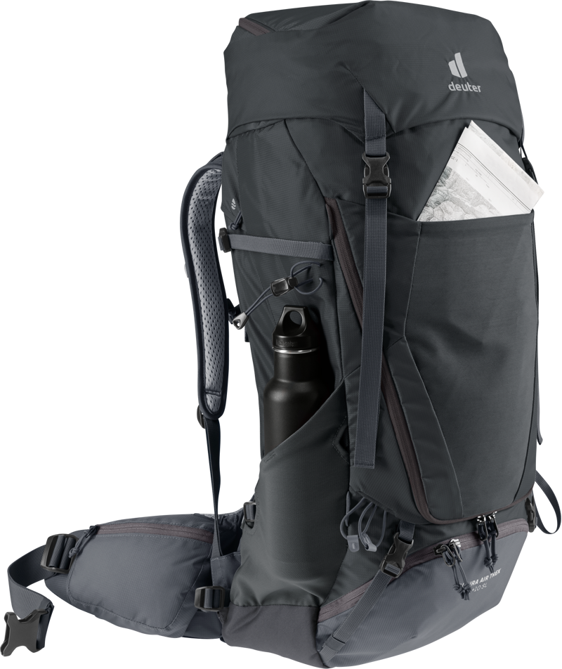 Deuter Womens Futura Air Trek 45+10 SL Black/Graphite-2
