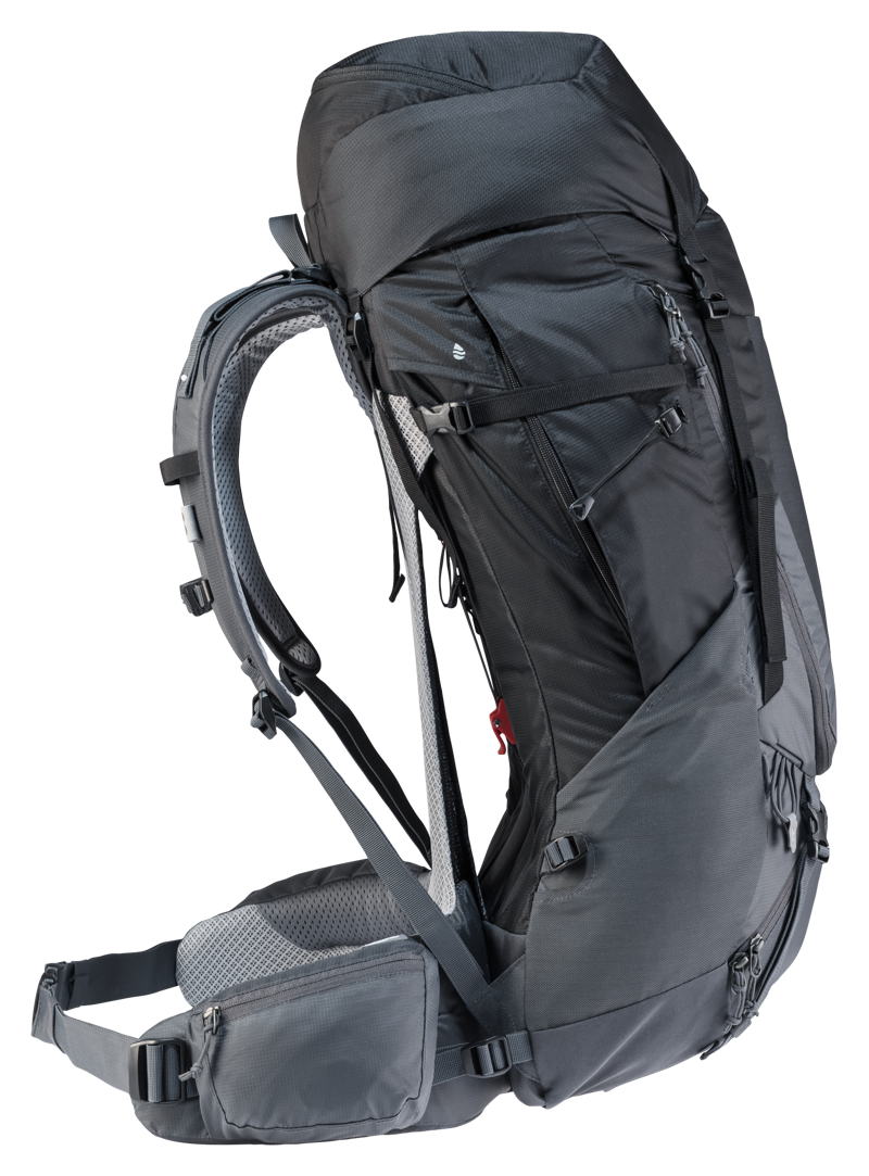 Deuter Mens Futura Air Trek 50+10 Black/Graphite-2