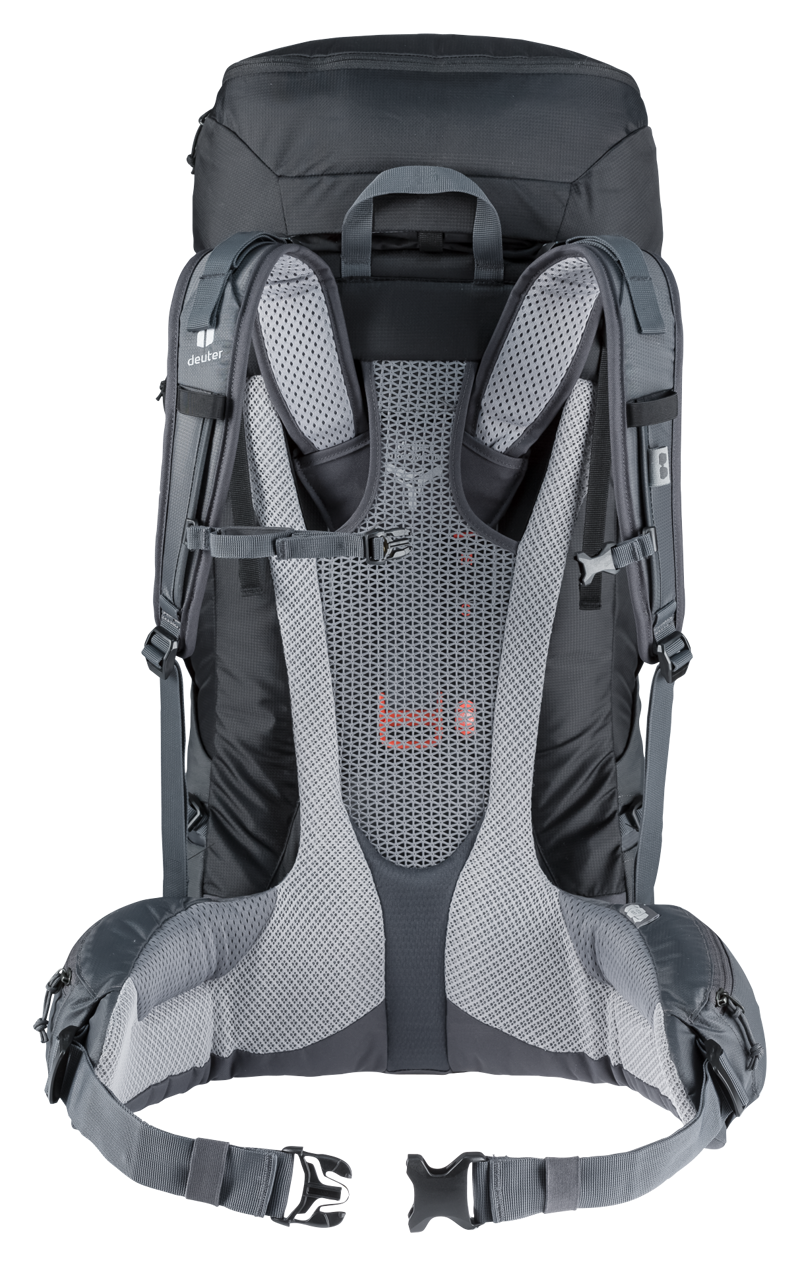 Deuter Mens Futura Air Trek 50+10 Black/Graphite-3