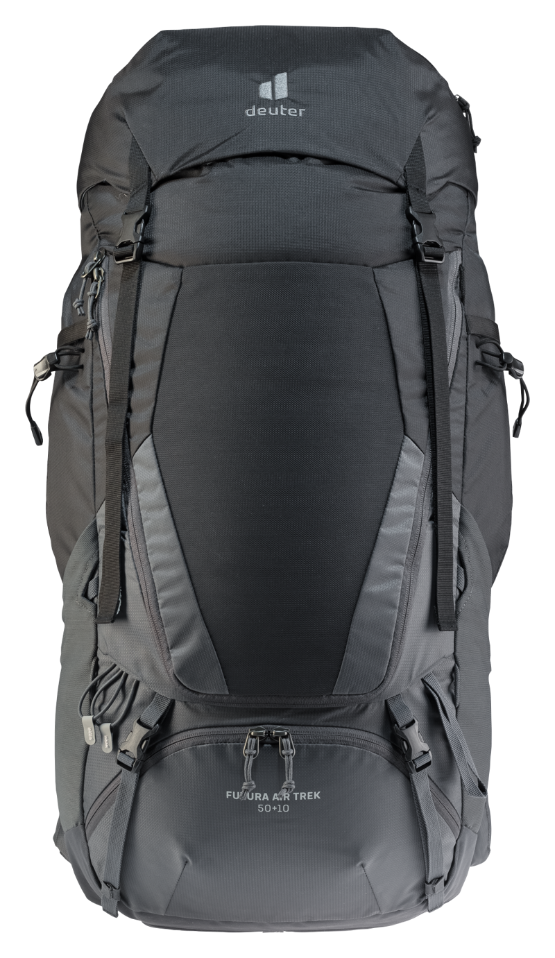Deuter Mens Futura Air Trek 50+10 Black/Graphite-5
