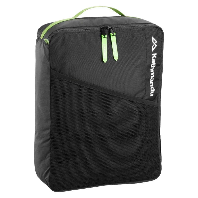 Kathmandu Anti-Odour Packing Cell Black/Icon Green