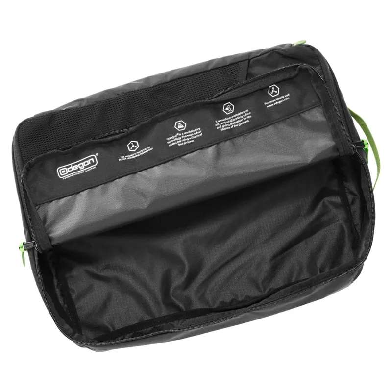 Kathmandu Anti-Odour Packing Cell Black/Icon Green-1