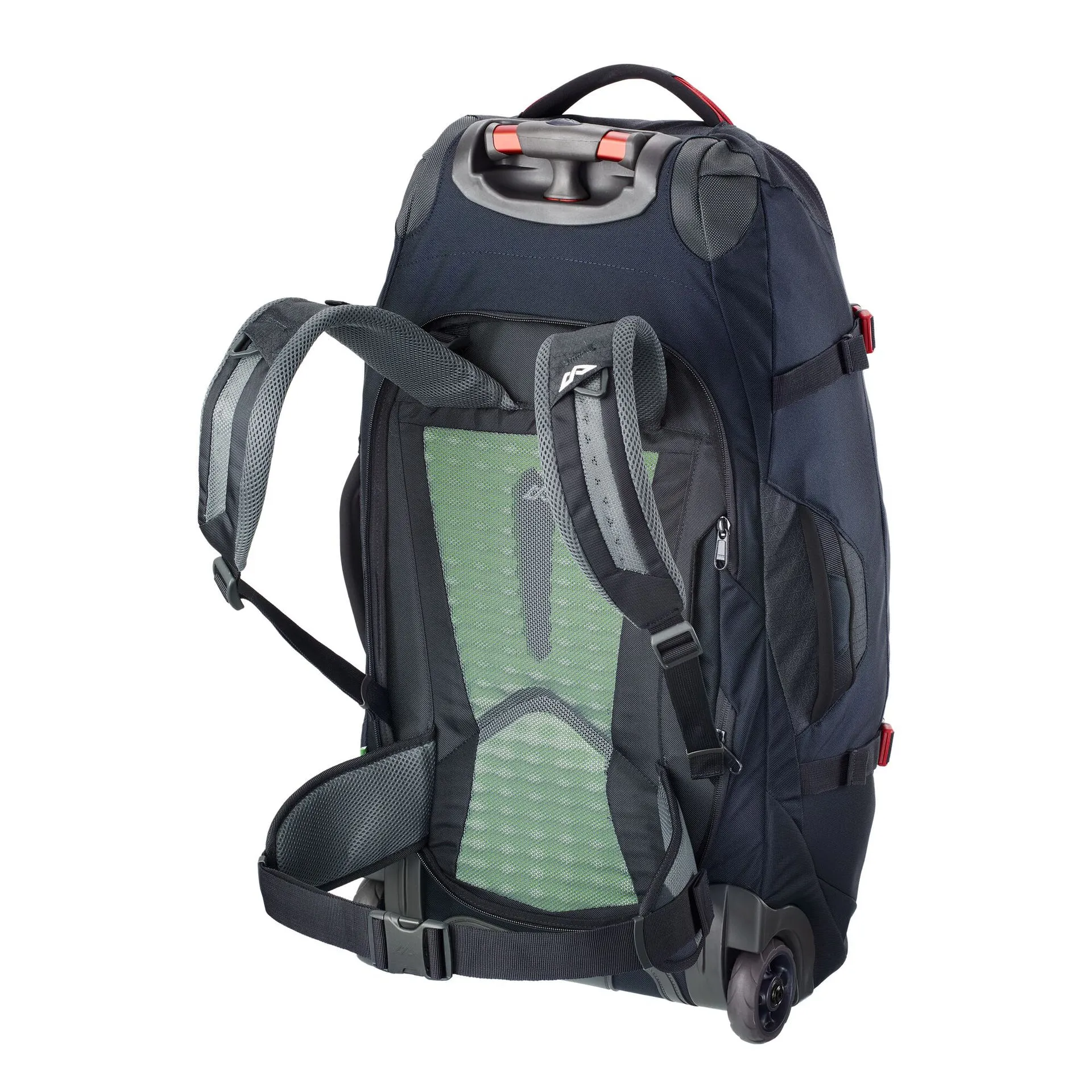 Kathmandu Hybrid Trolley 50L Midnight Navy/Fiesta