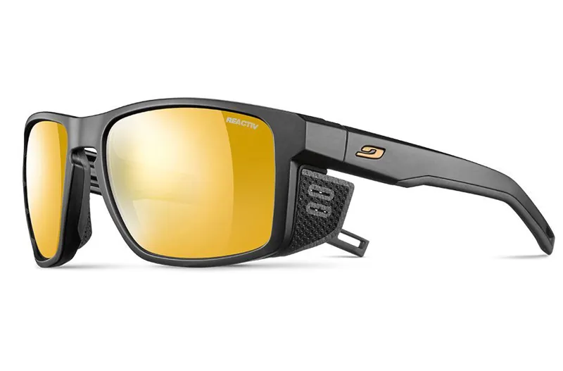 Julbo Shield Sunglasses Reactiv Performance 2-4 Black/Yellow