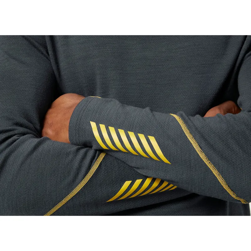 Helly Hansen Men's Lifa Merino Midweight Hoodie Slate-5