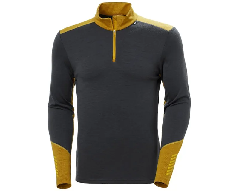 Helly Hansen Men's Lifa Merino Midweight 1/2 Zip Slate