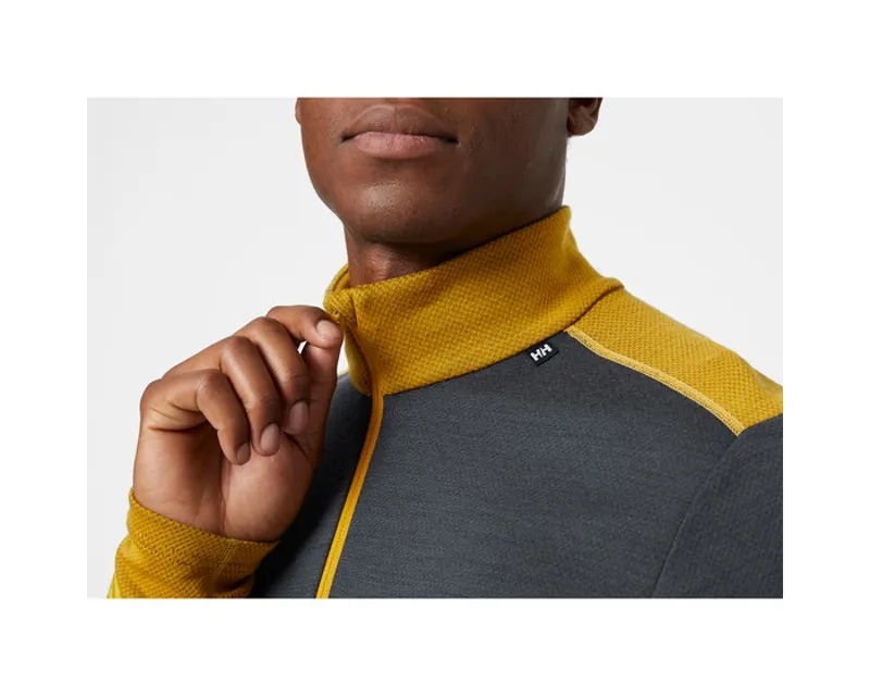 Helly Hansen Men's Lifa Merino Midweight 1/2 Zip Slate-4