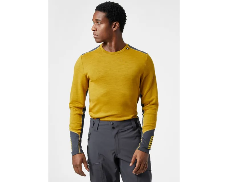 Helly Hansen Men's Lifa Merino Midweight Crew Arrowwood-2