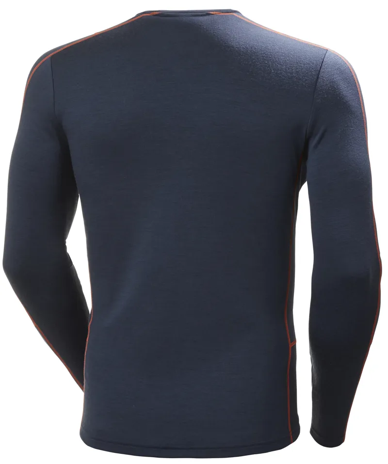 Helly Hansen Mens Lifa Merino Lightweight Crew Slate-1