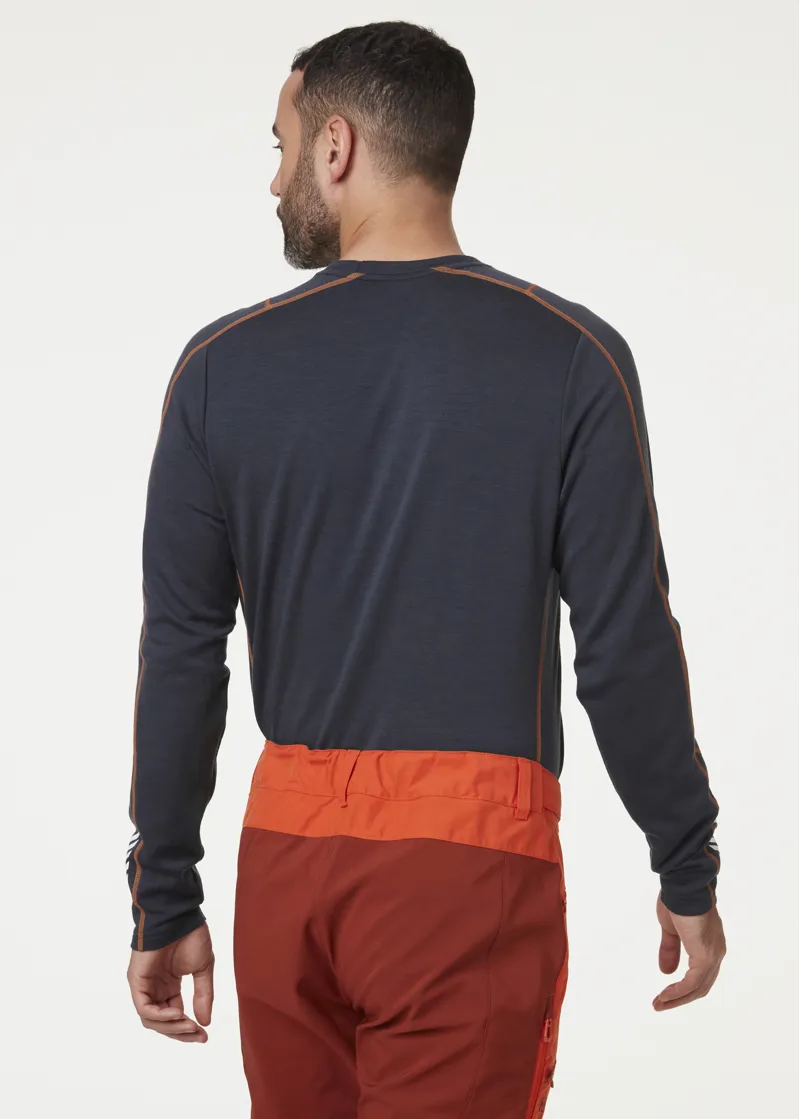 Helly Hansen Mens Lifa Merino Lightweight Crew Slate-5