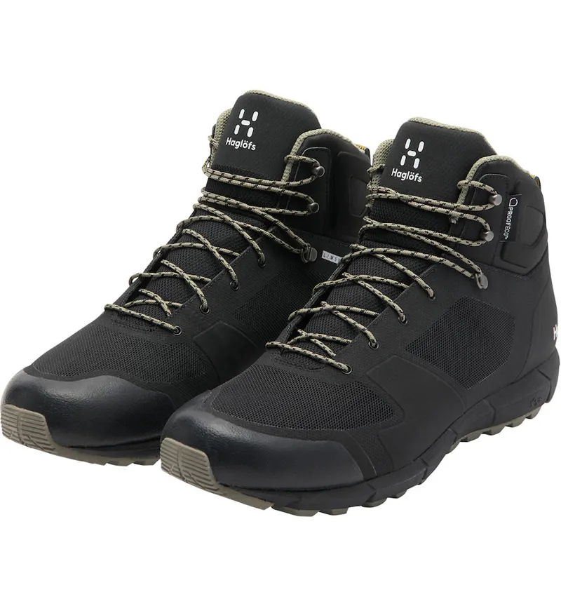 Haglofs Mens L.I.M Mid Proof Eco Black