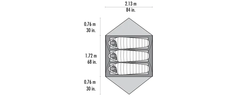 MSR Elixir 3 Tent Green-5