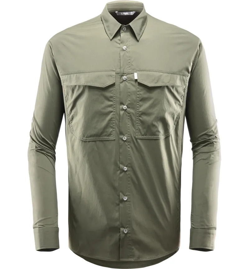 Haglofs Mens Salo LS Shirt Deep Wood