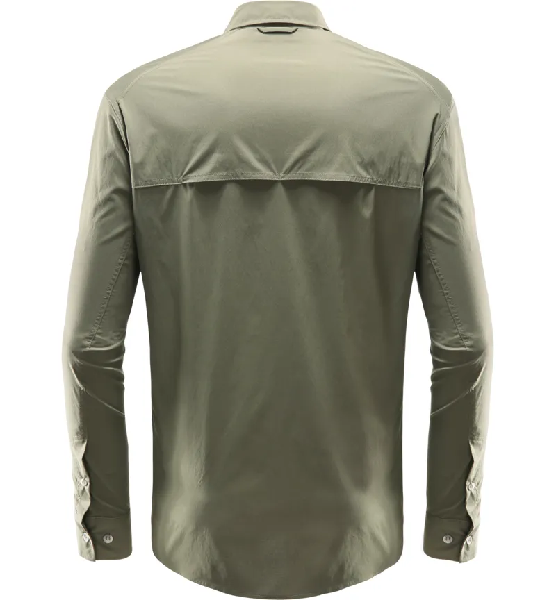 Haglofs Mens Salo LS Shirt Deep Wood-1
