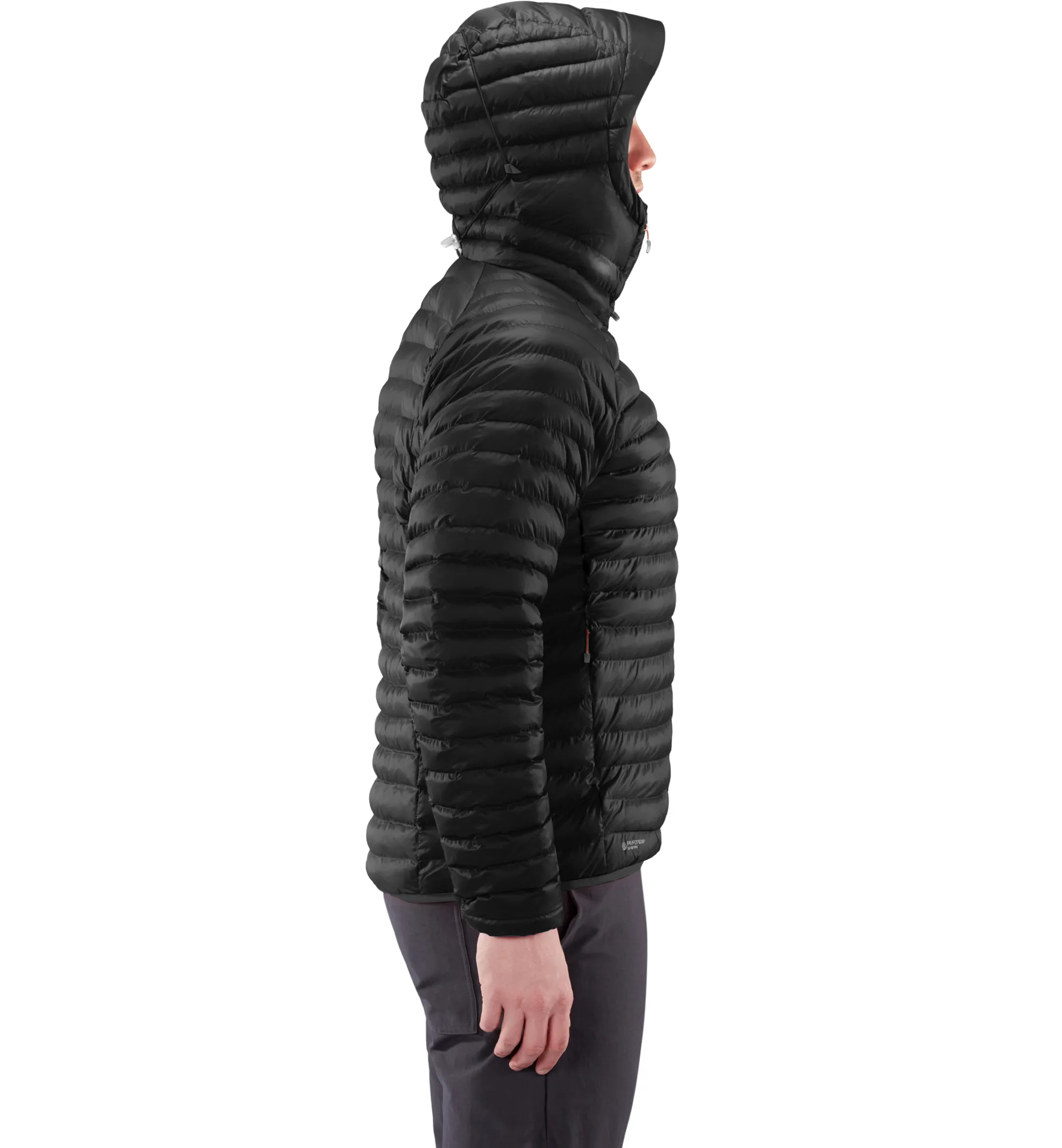 Haglofs | Mens | Essens Mimic | Hooded | Jacket | Magnetite Black