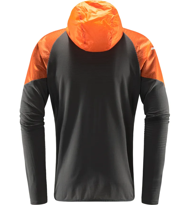 Haglofs Mens L.I.M Hybrid Hood Magnetite-1