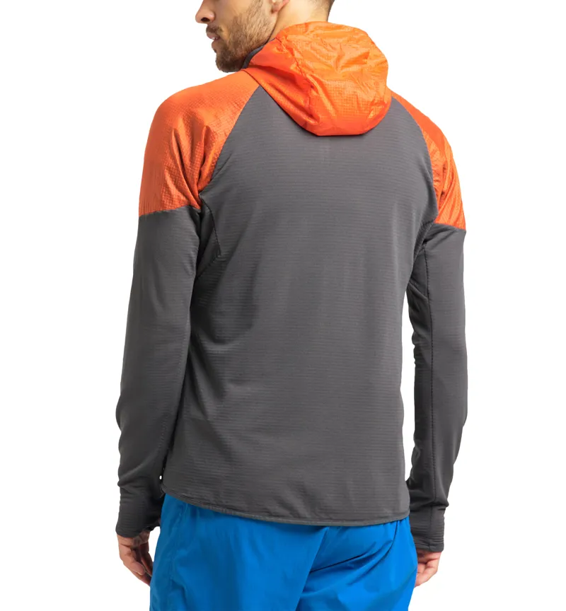 Haglofs Mens L.I.M Hybrid Hood Magnetite-3