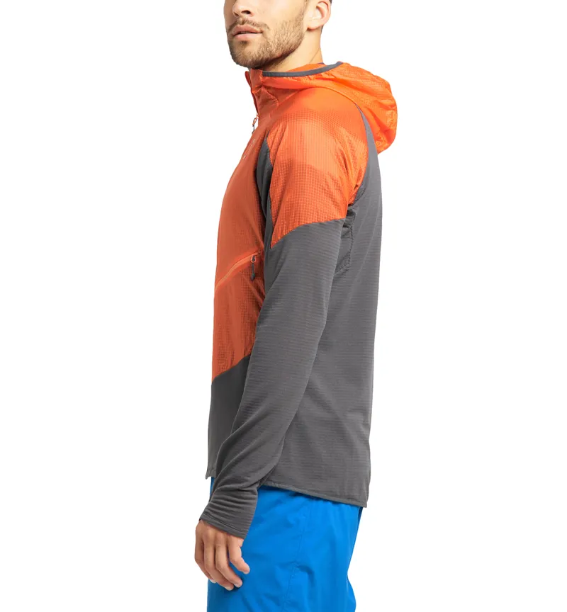 Haglofs Mens L.I.M Hybrid Hood Magnetite-4
