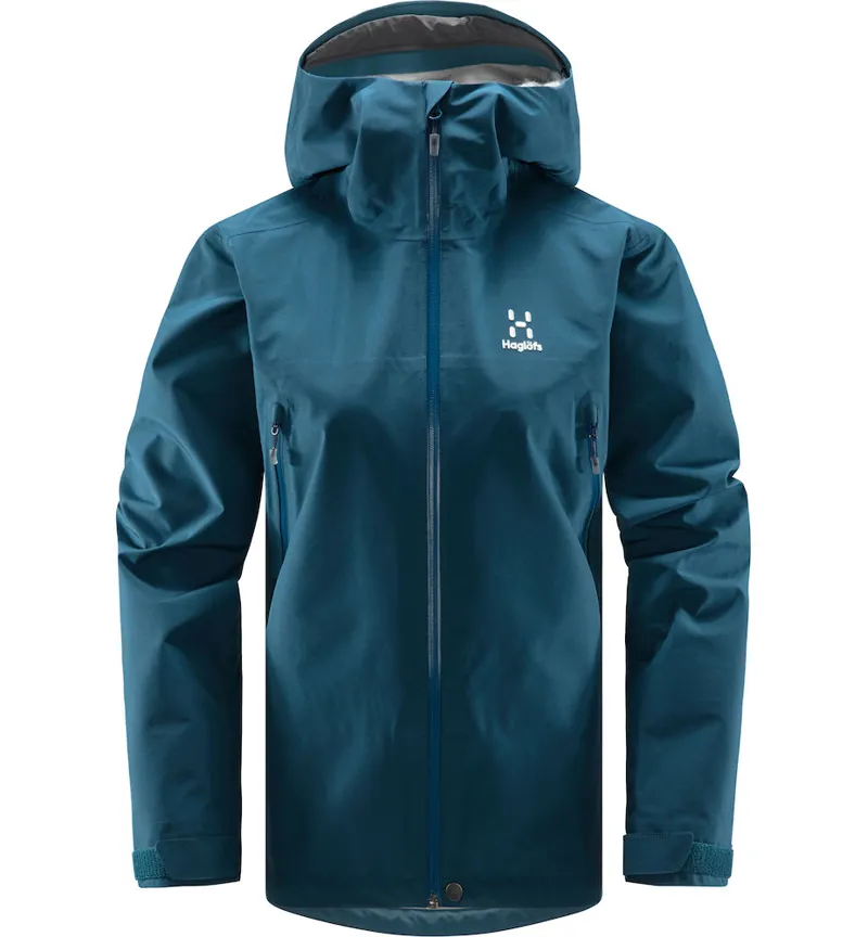 Haglofs Womens Roc GTX Jacket Dark Ocean