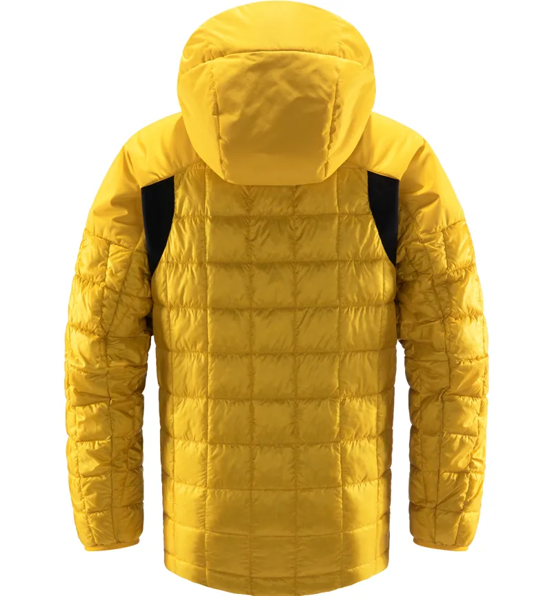 Haglofs Mens Nordic Mimic Hood Pumpkin Yellow/True Black-1