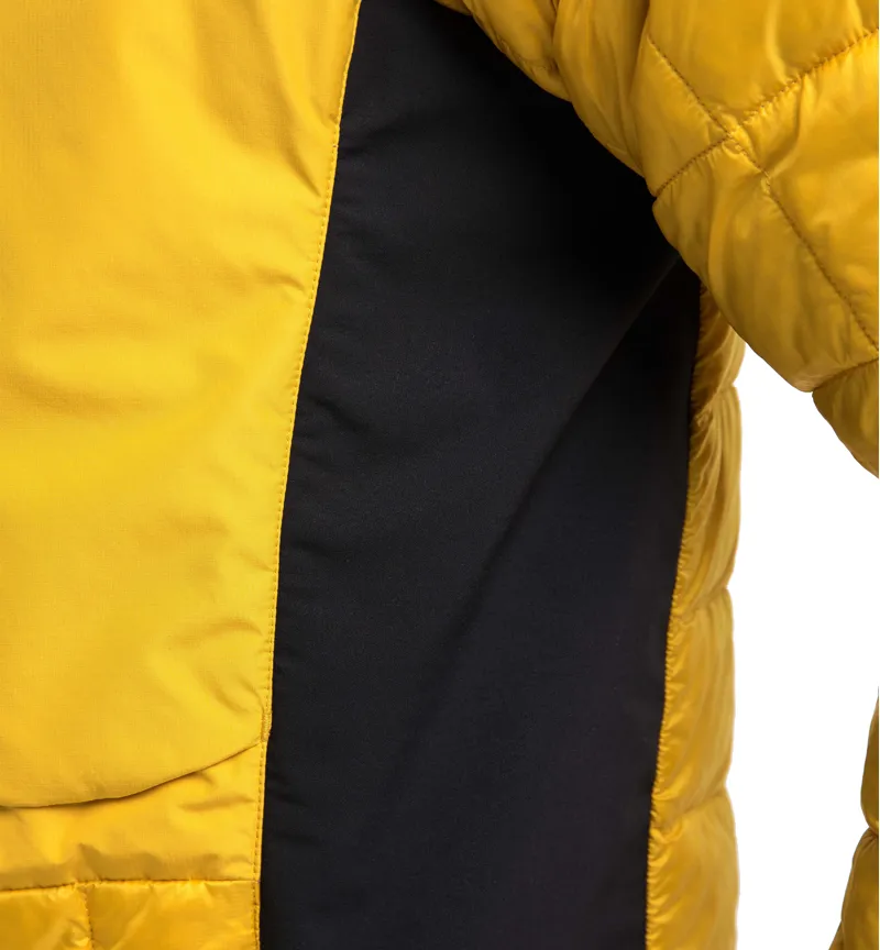 Haglofs Mens Nordic Mimic Hood Pumpkin Yellow/True Black-6