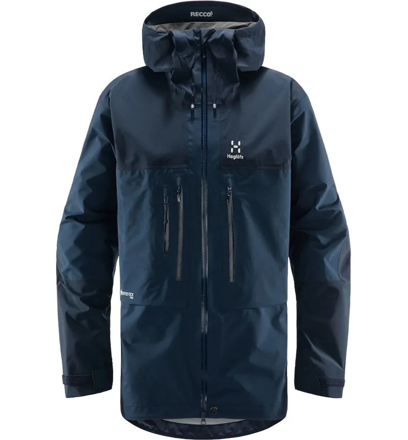 Haglofs Mens Roc Nordic GTX Pro Jacket Tarn Blue